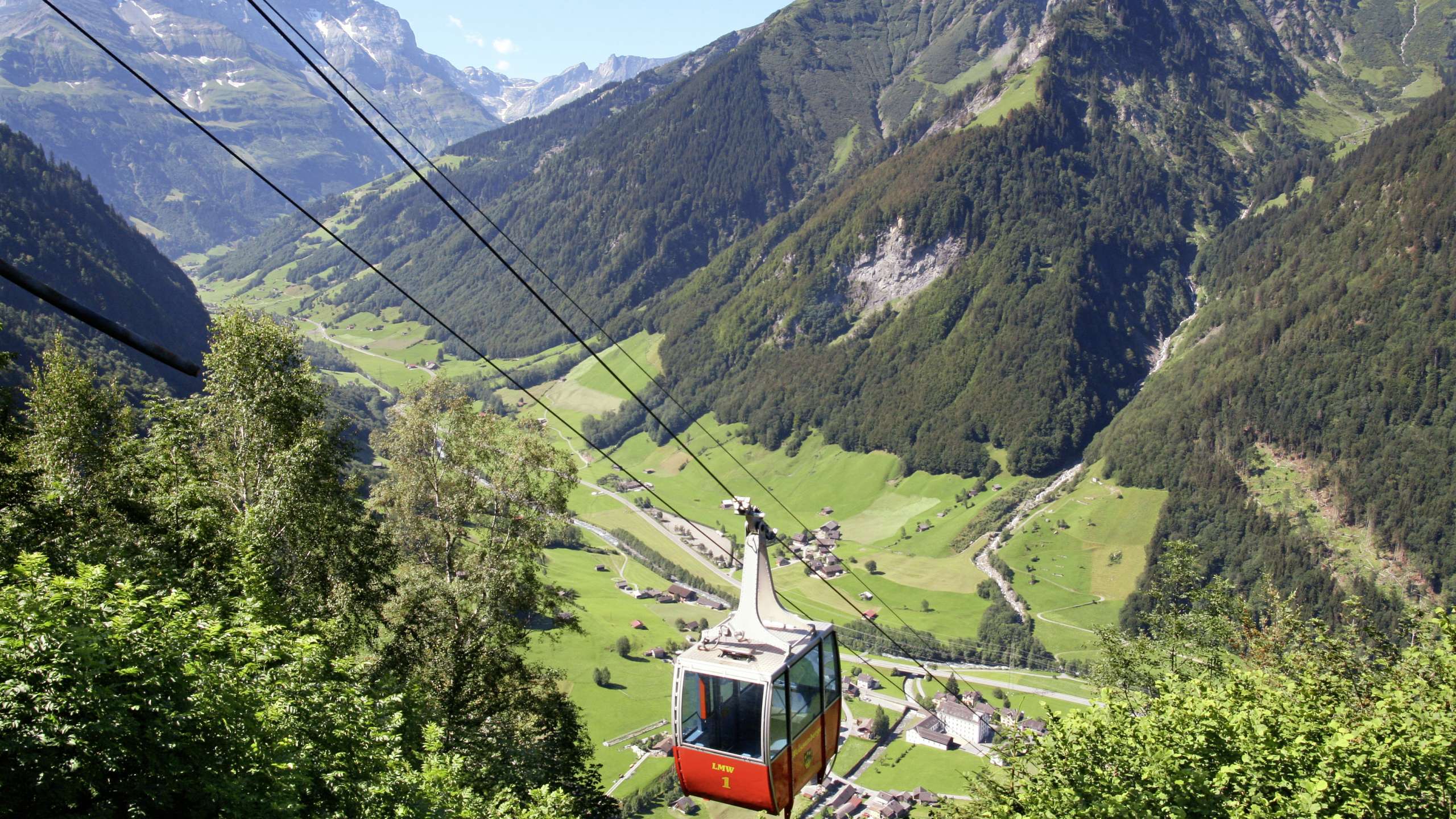 Luftseilbahn Matt-Weissenberge